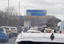 police incident on m62 today