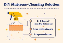 how to get urine out of mattress