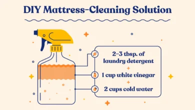 how to get urine out of mattress
