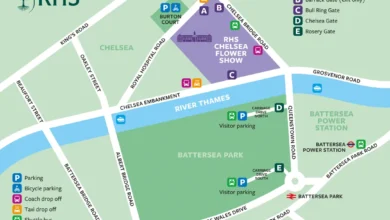 chelsea in bloom map