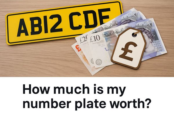 value my number plate instantly