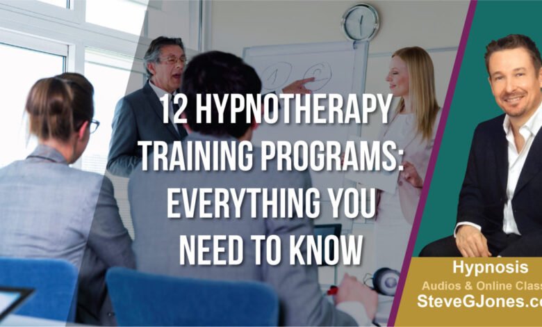 hypnotherapy training
