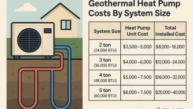 how much does central heating cost per hour